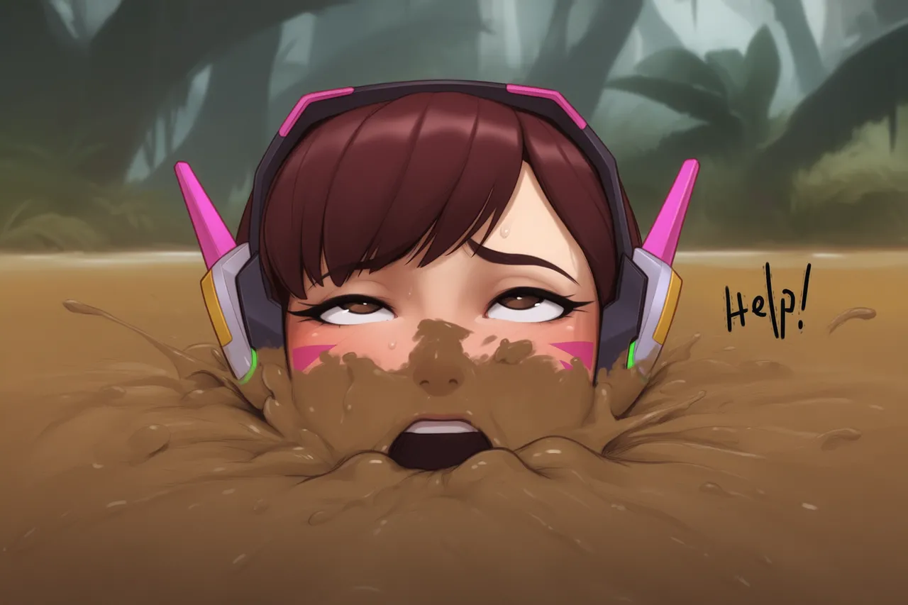 AIArtdump Trapped in Quicksand and Mud - Image 206