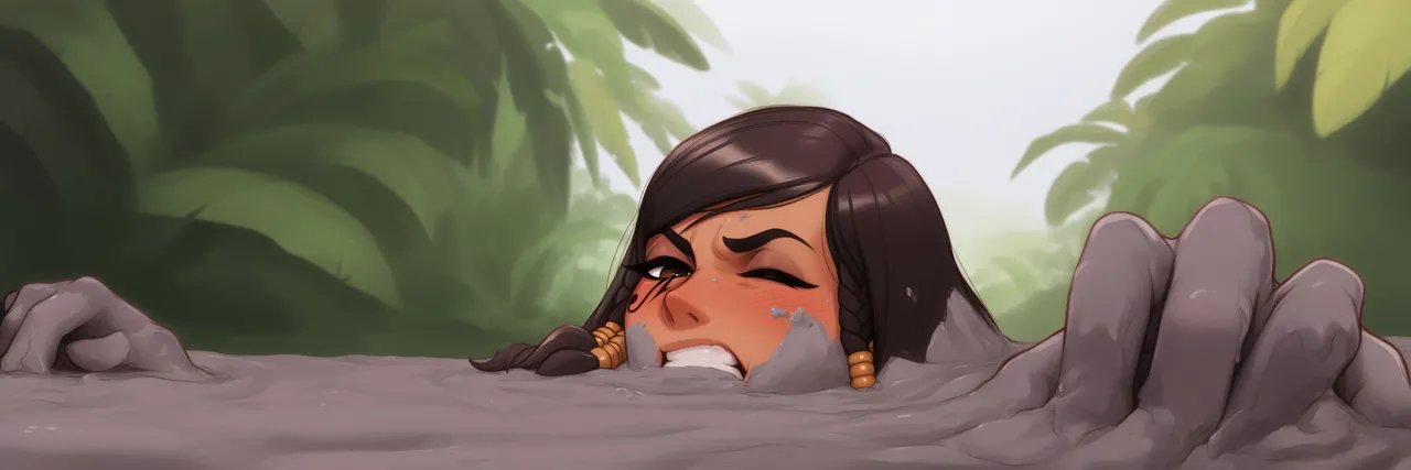 AIArtdump Trapped in Quicksand and Mud - Image 252