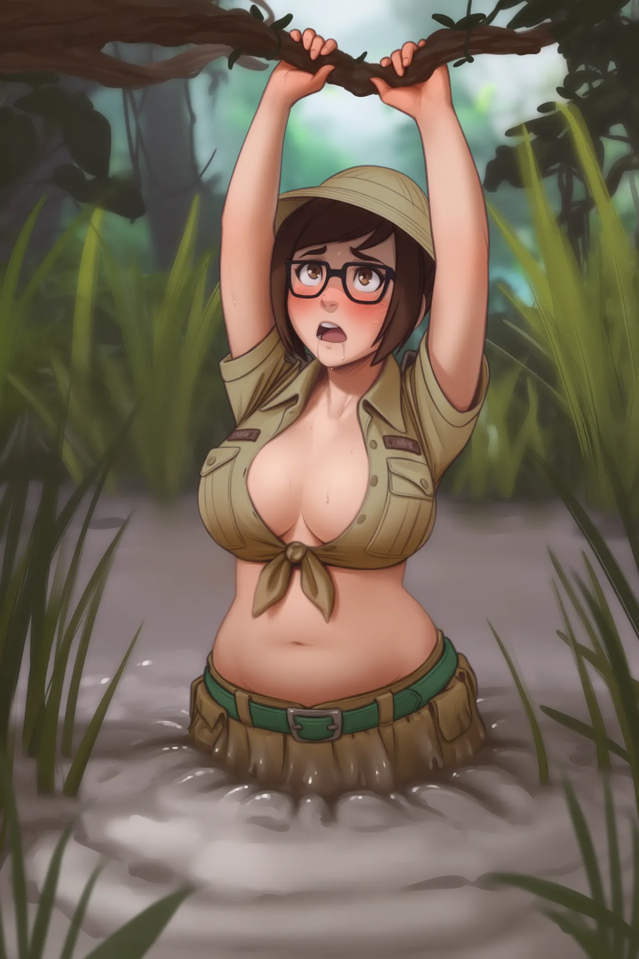 AIArtdump Trapped in Quicksand and Mud - Image 364