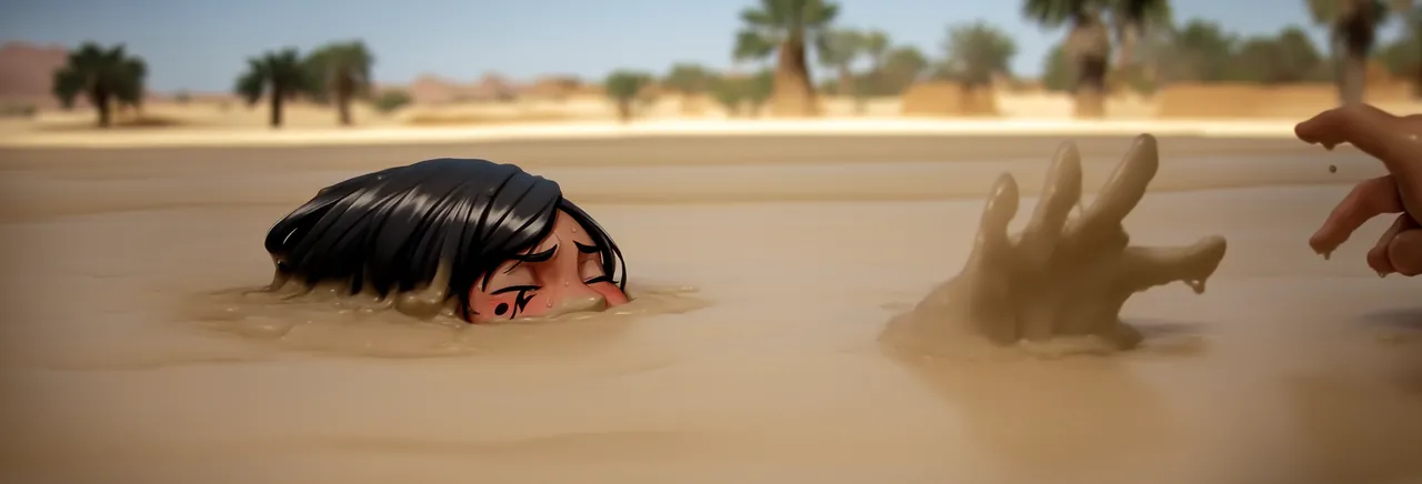 AIArtdump Trapped in Quicksand and Mud - Image 75