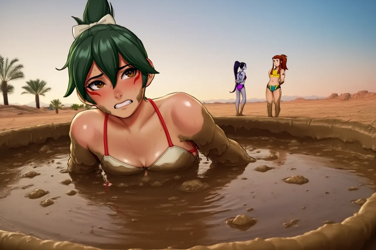 AIArtdump Trapped in Quicksand and Mud - Image 95