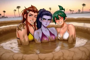 AIArtdump Trapped in Quicksand and Mud - Page 88