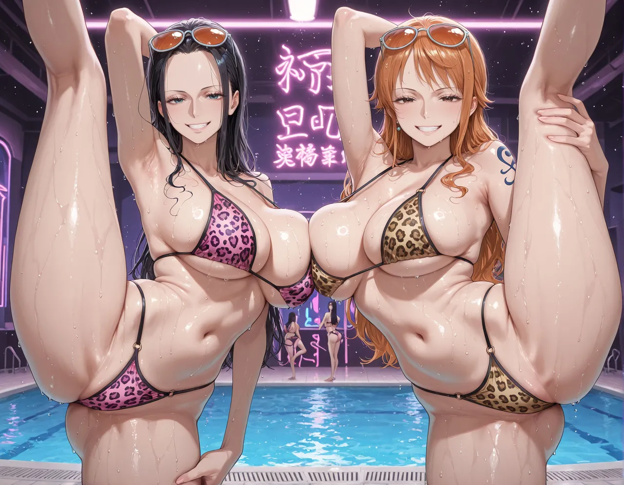 AiFishBall NamiRobin 26 - One Piece Patreon - Image 28