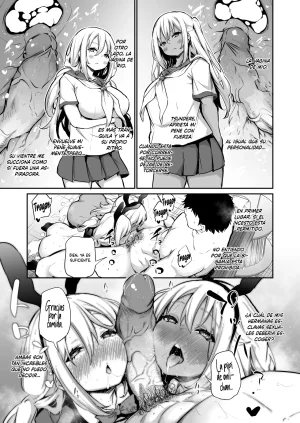 Airandou Imouto-tachi o Haramasenai to Derarenai Mura Un Pueblo del que no Puedo Salir a Menos que Embarace a Mis Hermanas Spanish MandaloAsiNoma Decensored - Page 38