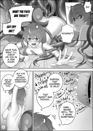 Aisu Overworked Ayunda Risu English - Page 14