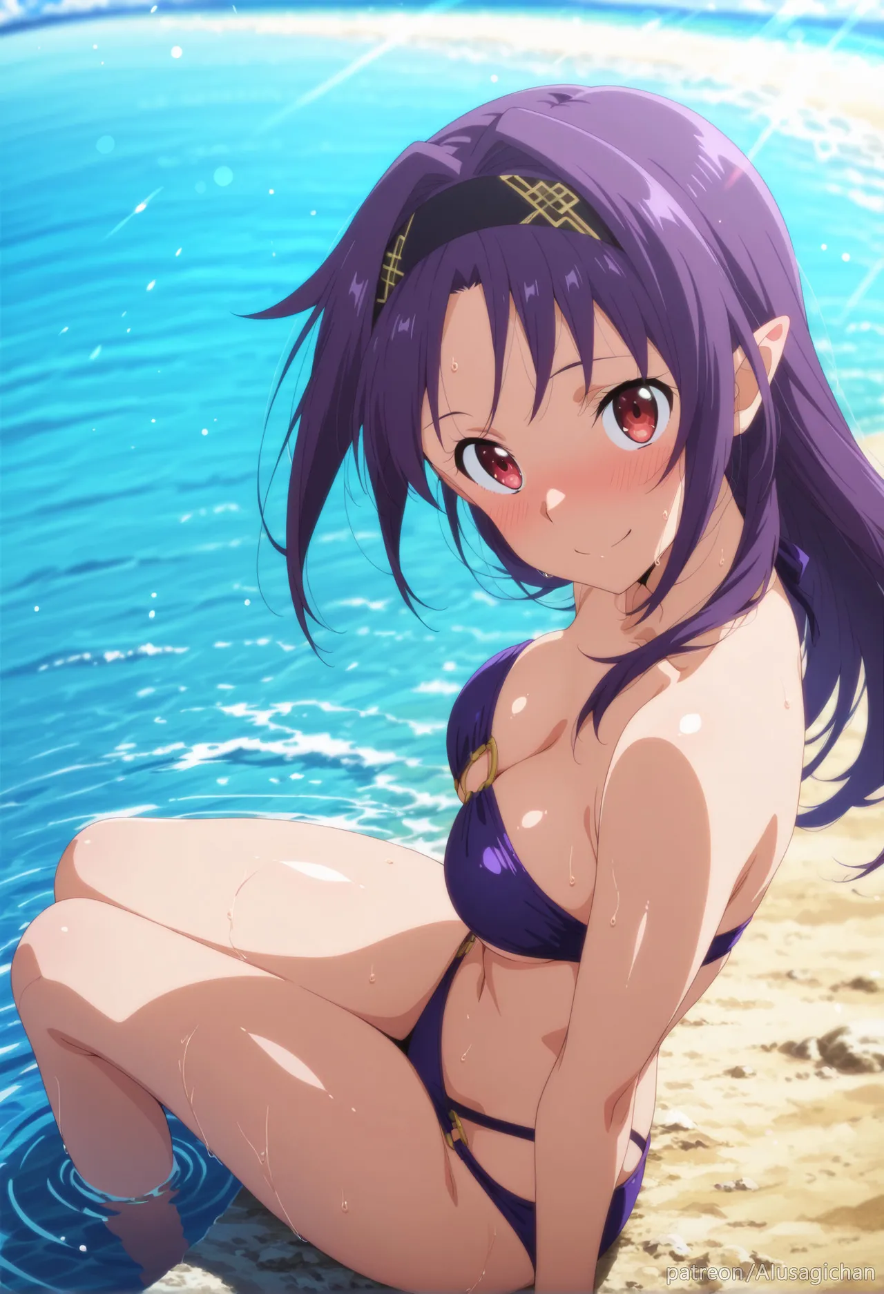 AIusagichan ソードアートオンライン 紺野 木綿季 Sword Art Online Yuuki Konno - Image 2
