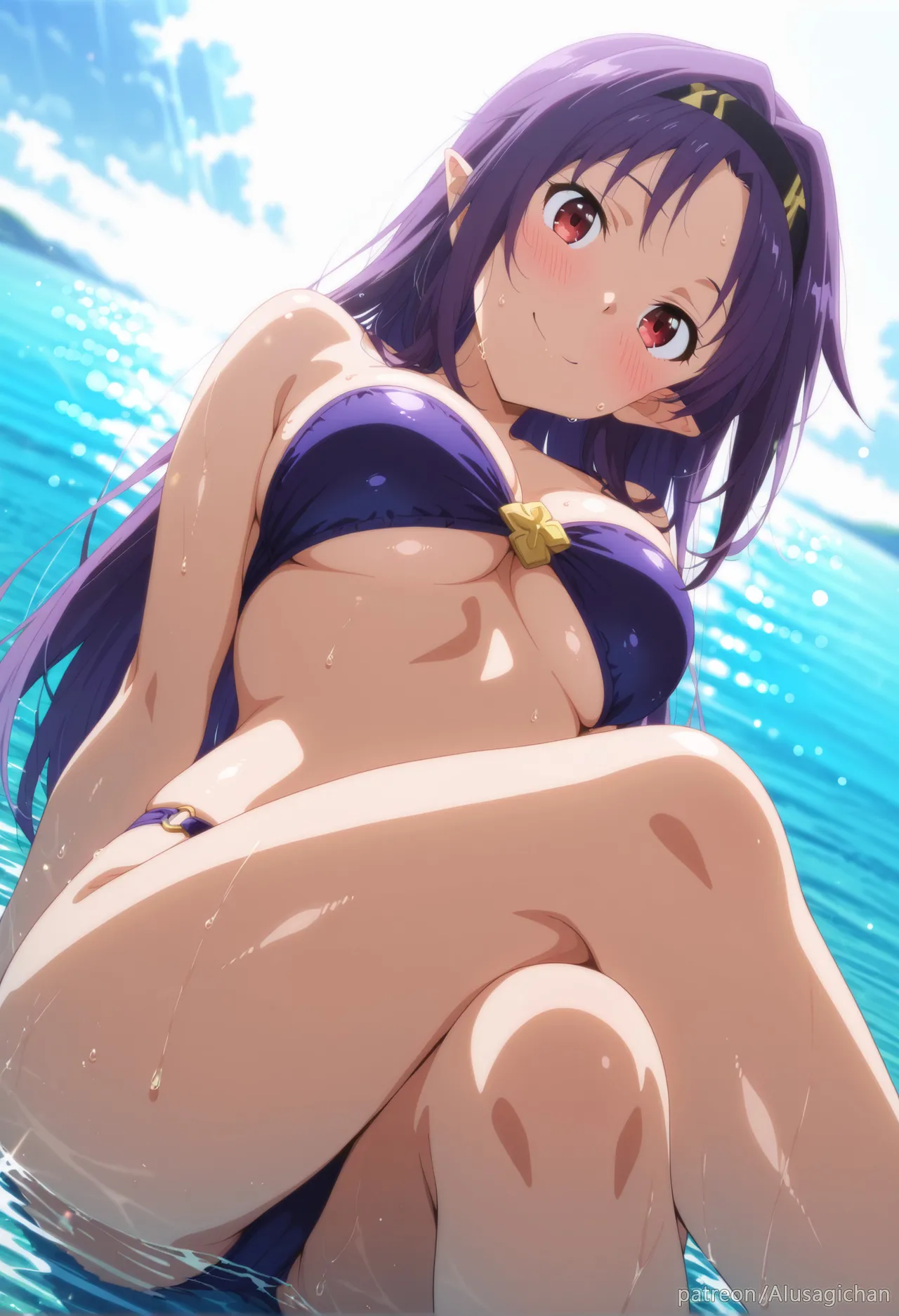 AIusagichan ソードアートオンライン 紺野 木綿季 Sword Art Online Yuuki Konno - Image 7