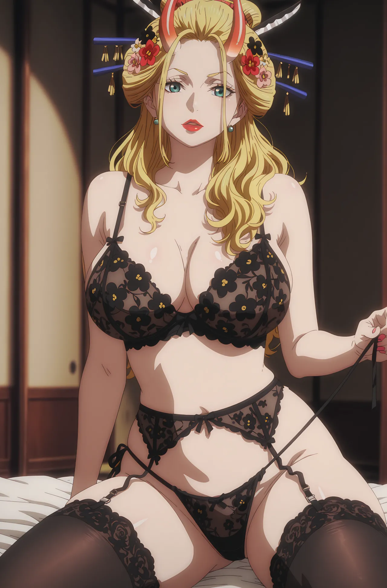 AiWaifuDxD海贼王ONE PIECE黑色玛利亚Black MariaAI - Image 12