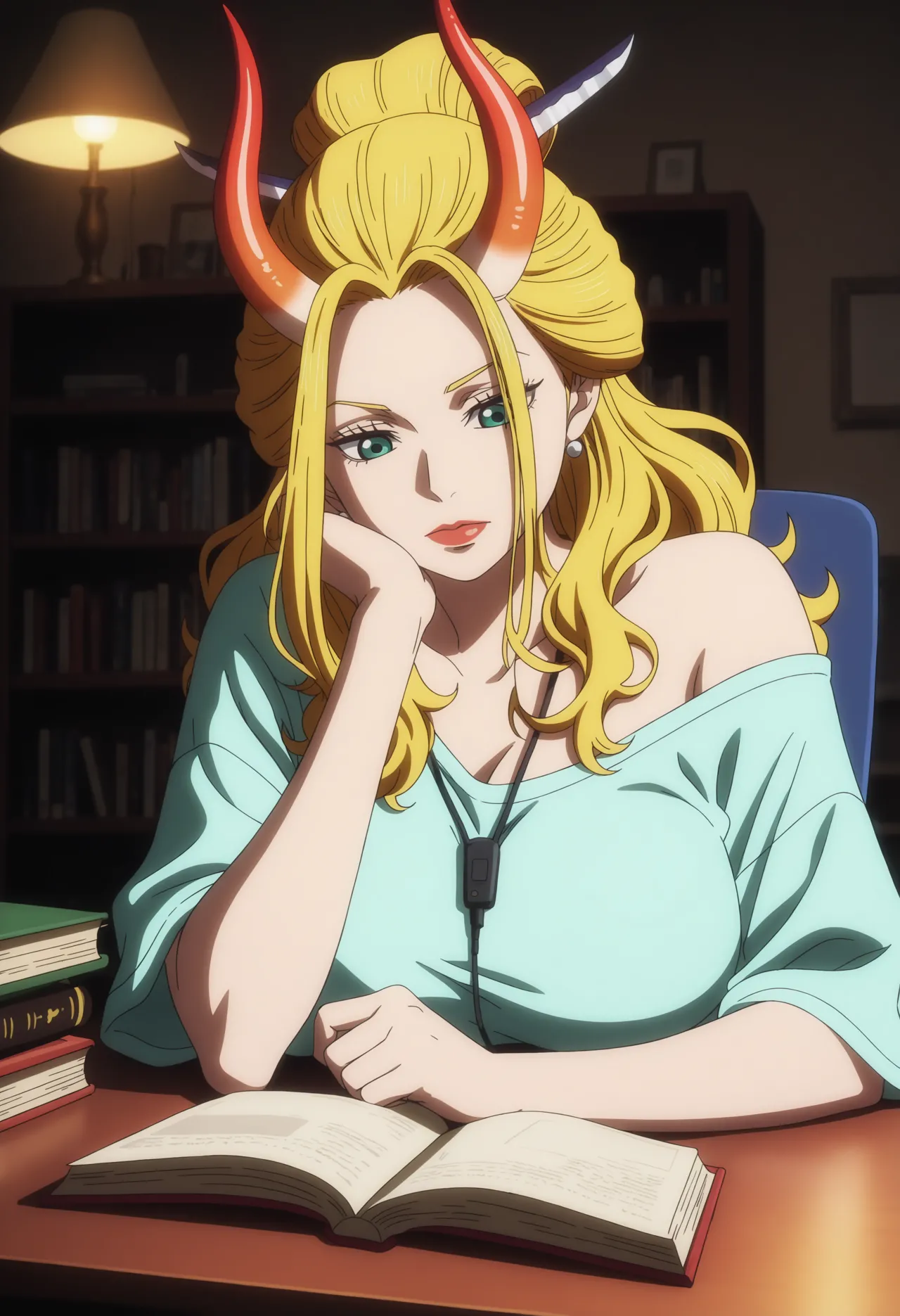 AiWaifuDxD海贼王ONE PIECE黑色玛利亚Black MariaAI - Image 58