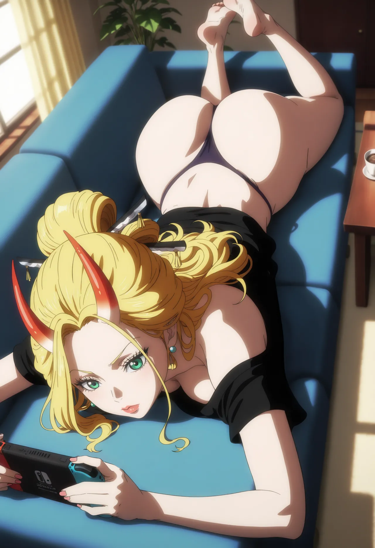 AiWaifuDxD海贼王ONE PIECE黑色玛利亚Black MariaAI - Image 61