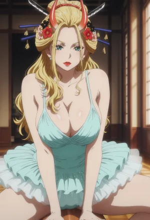 AiWaifuDxD海贼王ONE PIECE黑色玛利亚Black MariaAI - Page 28