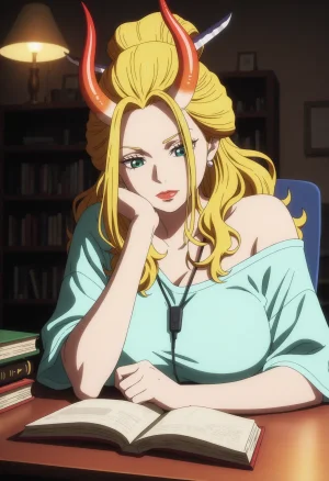 AiWaifuDxD海贼王ONE PIECE黑色玛利亚Black MariaAI - Page 58