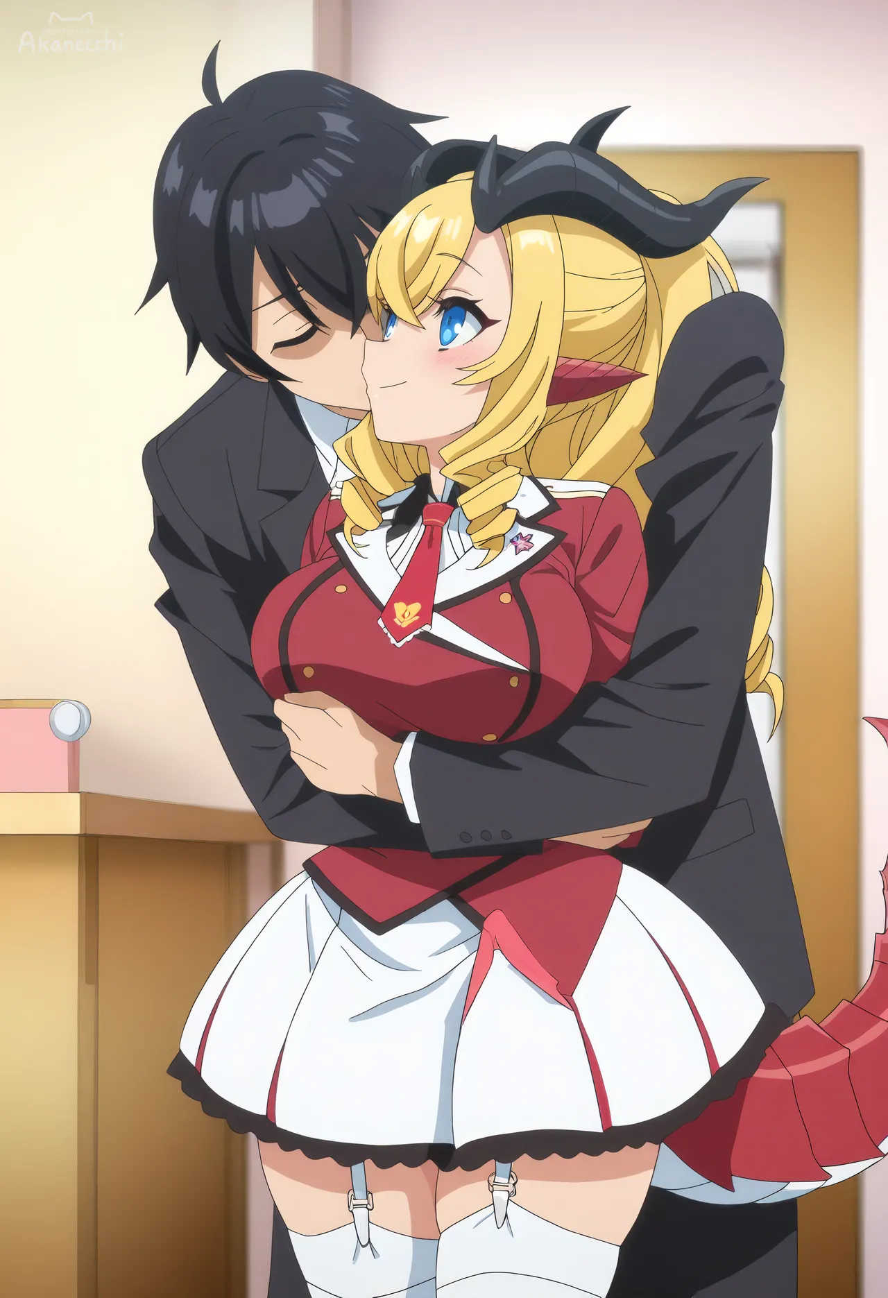 ᴀᴋᴀɴᴇAkanecchi B Karin Ryuuzaki 龍崎 カリンJingai Kyoushitsu no Ningengirai Kyoushi 170P - Image 12