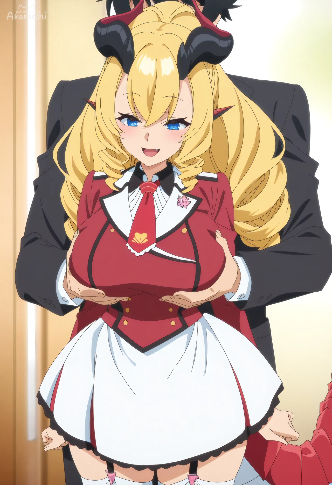 ᴀᴋᴀɴᴇAkanecchi B Karin Ryuuzaki 龍崎 カリンJingai Kyoushitsu no Ningengirai Kyoushi 170P - Image 13