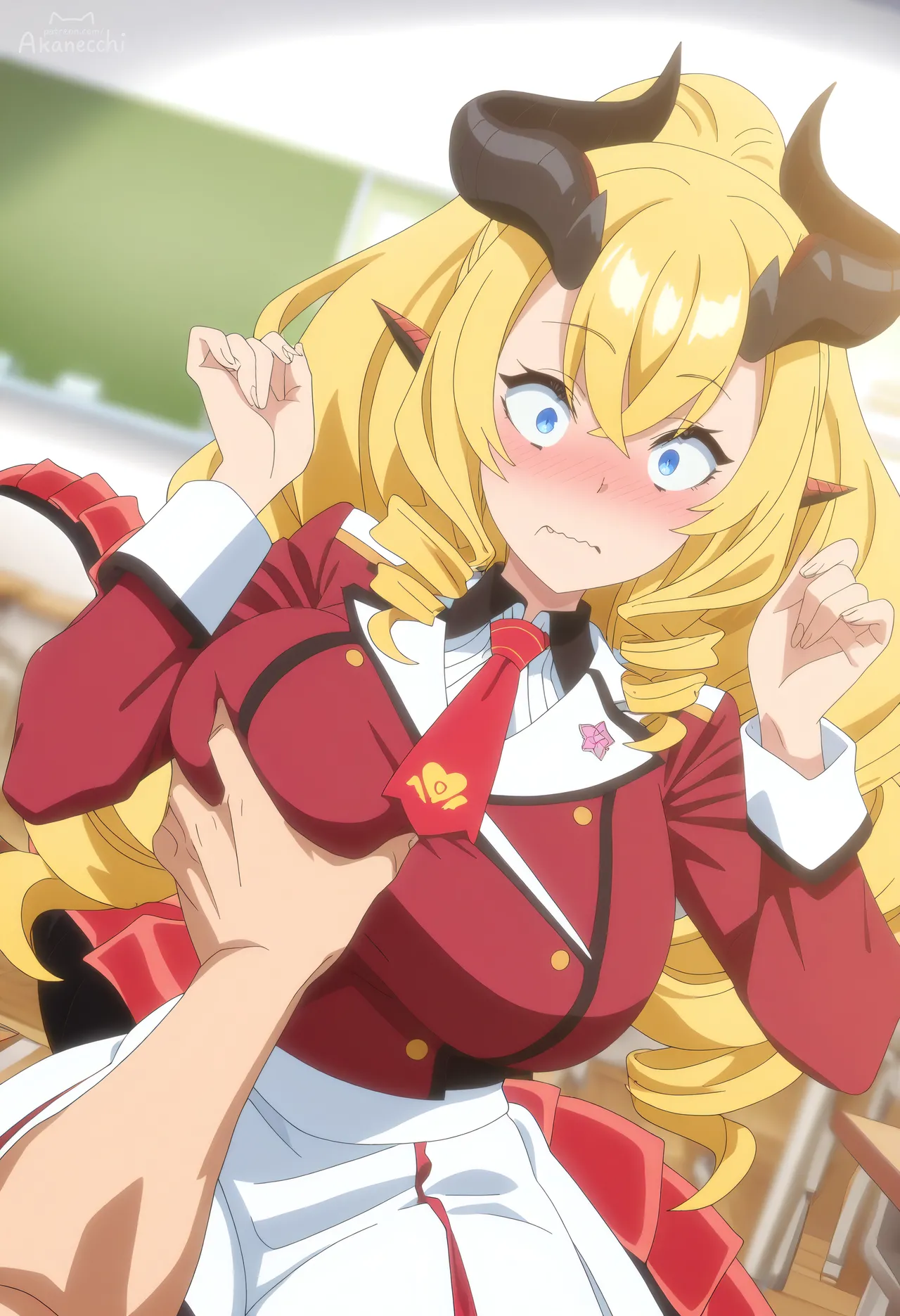 ᴀᴋᴀɴᴇAkanecchi B Karin Ryuuzaki 龍崎 カリンJingai Kyoushitsu no Ningengirai Kyoushi 170P - Image 22