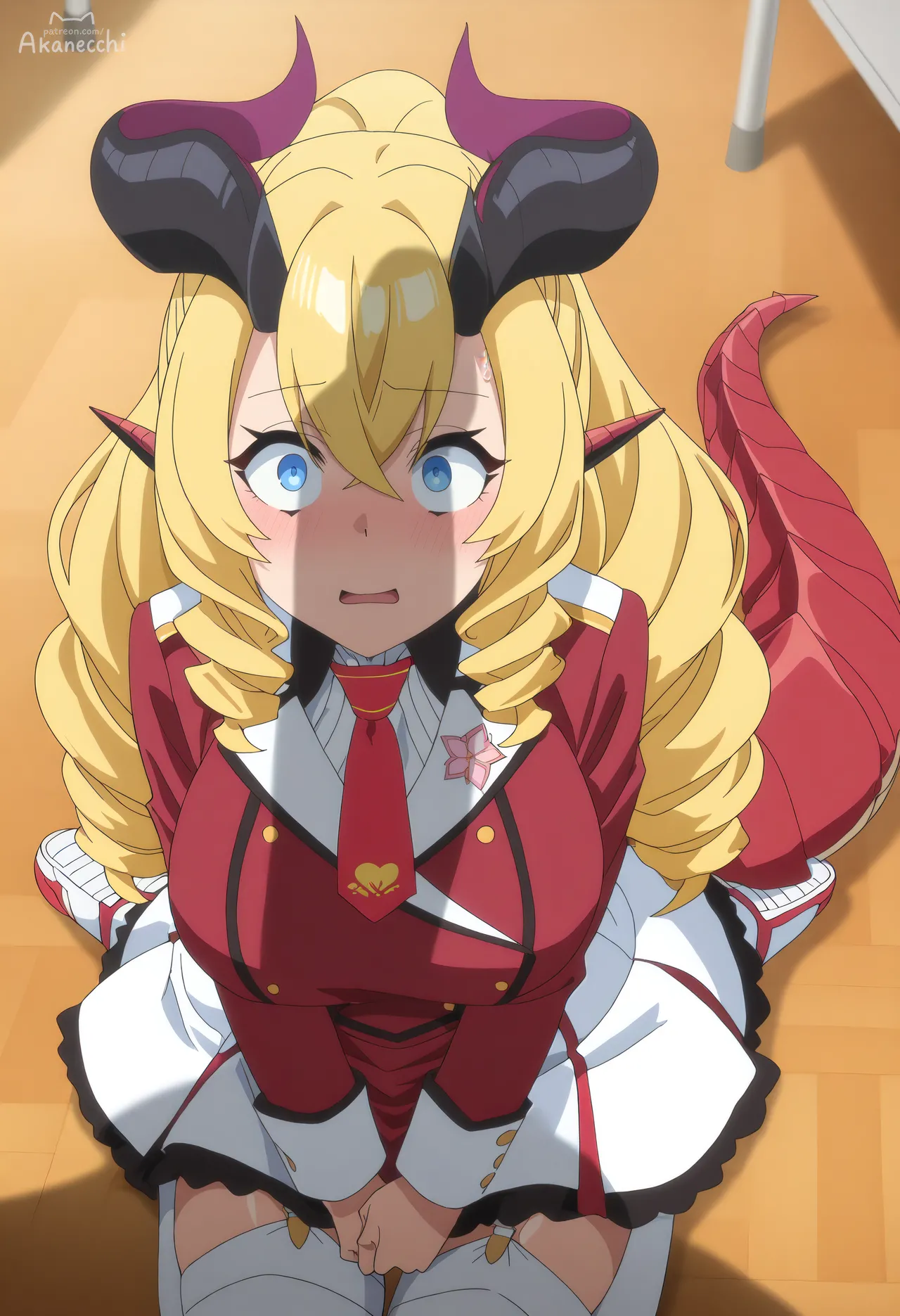 ᴀᴋᴀɴᴇAkanecchi B Karin Ryuuzaki 龍崎 カリンJingai Kyoushitsu no Ningengirai Kyoushi 170P - Image 24