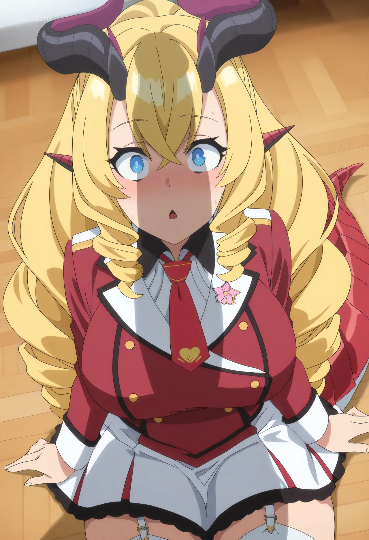 ᴀᴋᴀɴᴇAkanecchi B Karin Ryuuzaki 龍崎 カリンJingai Kyoushitsu no Ningengirai Kyoushi 170P - Image 25