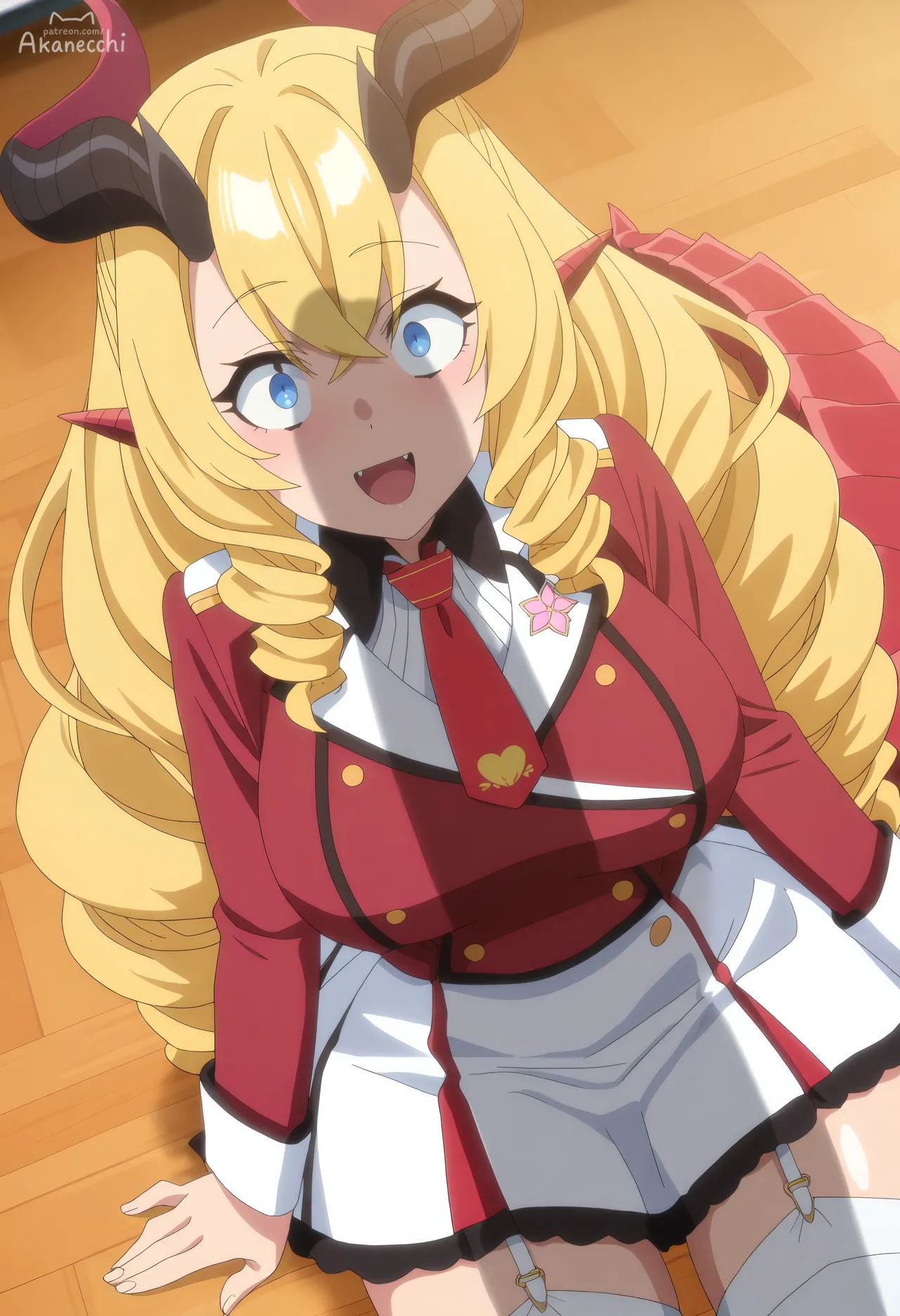 ᴀᴋᴀɴᴇAkanecchi B Karin Ryuuzaki 龍崎 カリンJingai Kyoushitsu no Ningengirai Kyoushi 170P - Image 26