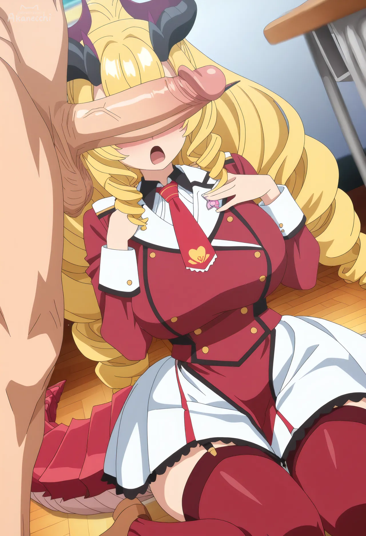 ᴀᴋᴀɴᴇAkanecchi B Karin Ryuuzaki 龍崎 カリンJingai Kyoushitsu no Ningengirai Kyoushi 170P - Image 28