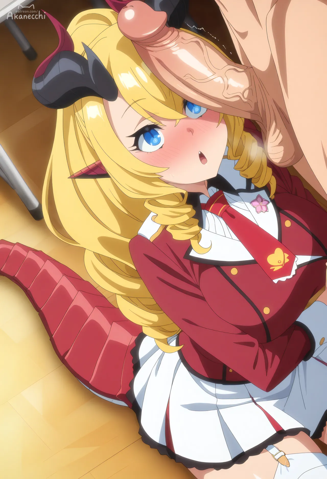 ᴀᴋᴀɴᴇAkanecchi B Karin Ryuuzaki 龍崎 カリンJingai Kyoushitsu no Ningengirai Kyoushi 170P - Image 33