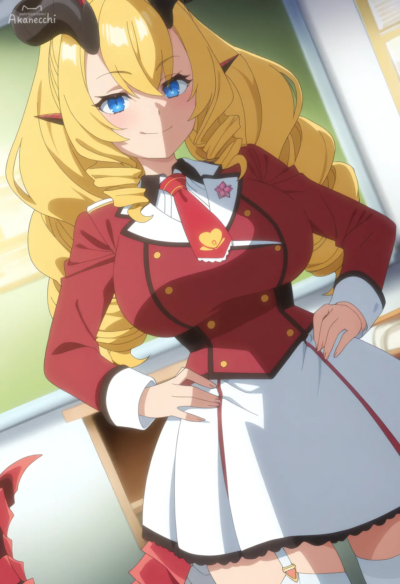 ᴀᴋᴀɴᴇAkanecchi B Karin Ryuuzaki 龍崎 カリンJingai Kyoushitsu no Ningengirai Kyoushi 170P - Image 4