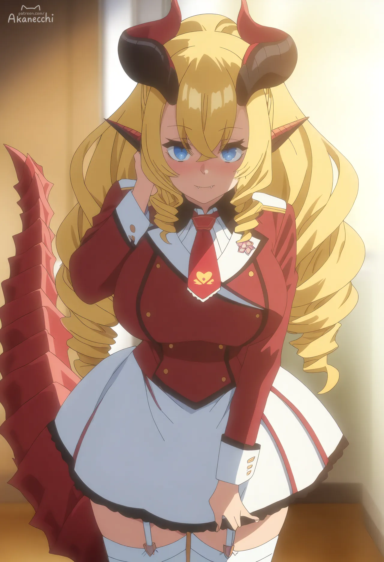 ᴀᴋᴀɴᴇAkanecchi B Karin Ryuuzaki 龍崎 カリンJingai Kyoushitsu no Ningengirai Kyoushi 170P - Image 9