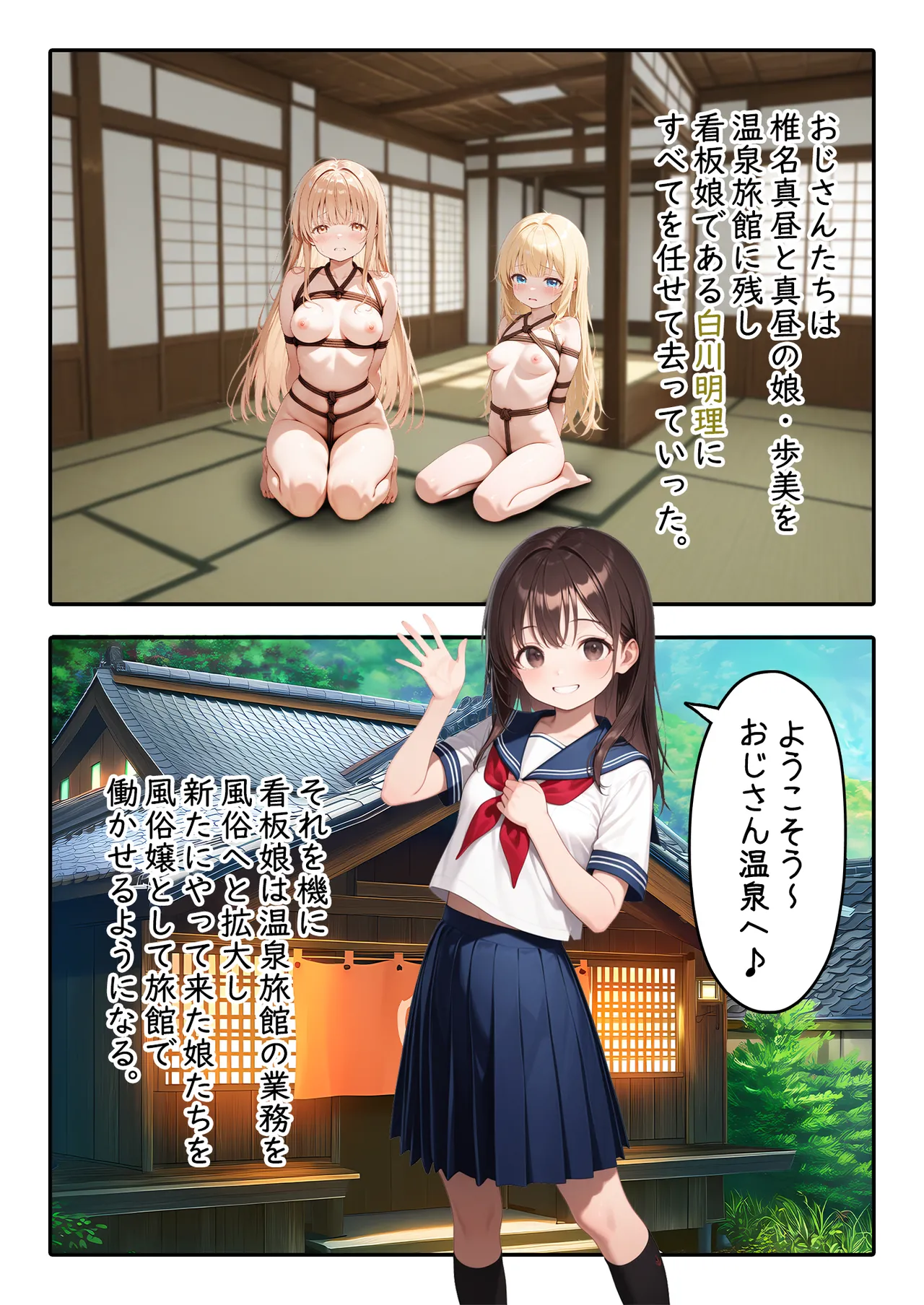 Akari Lab 椎名真昼がレプ魔に狙われてしまいかわいそうなストーリーですシリーズ特別篇3Pixiv - Image 2