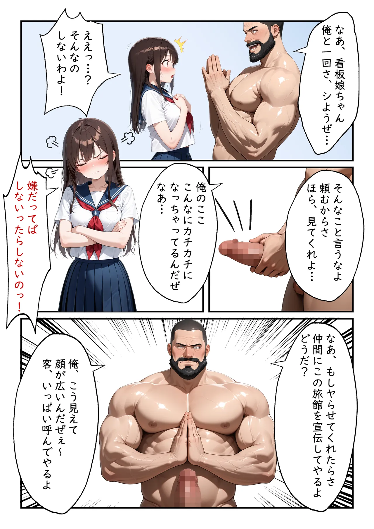 Akari Lab 椎名真昼がレプ魔に狙われてしまいかわいそうなストーリーですシリーズ特別篇3Pixiv - Image 39