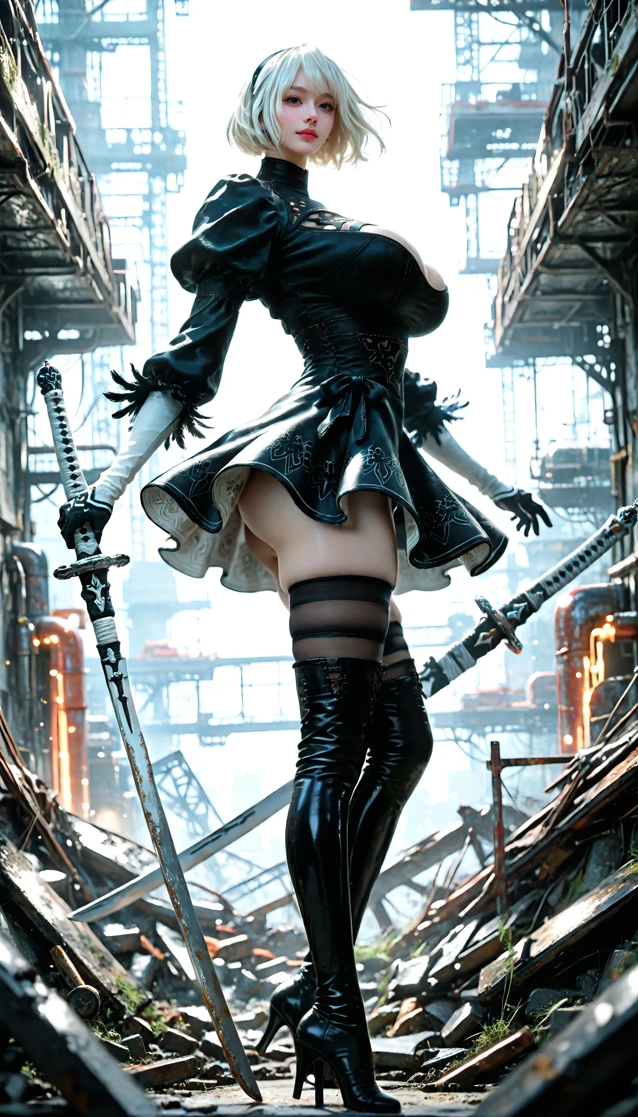 Akatsuki Ichika World 2b skirt - Image 34