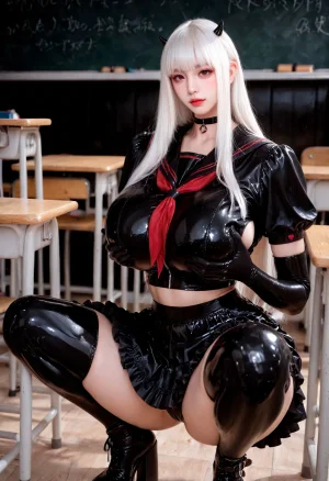 Akatsuki Ichika World Latex sailor special - Page 78