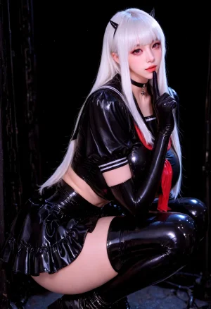 Akatsuki Ichika World Latex sailor special - Page 83