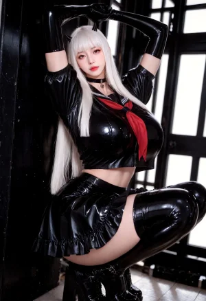 Akatsuki Ichika World Latex sailor special - Page 86