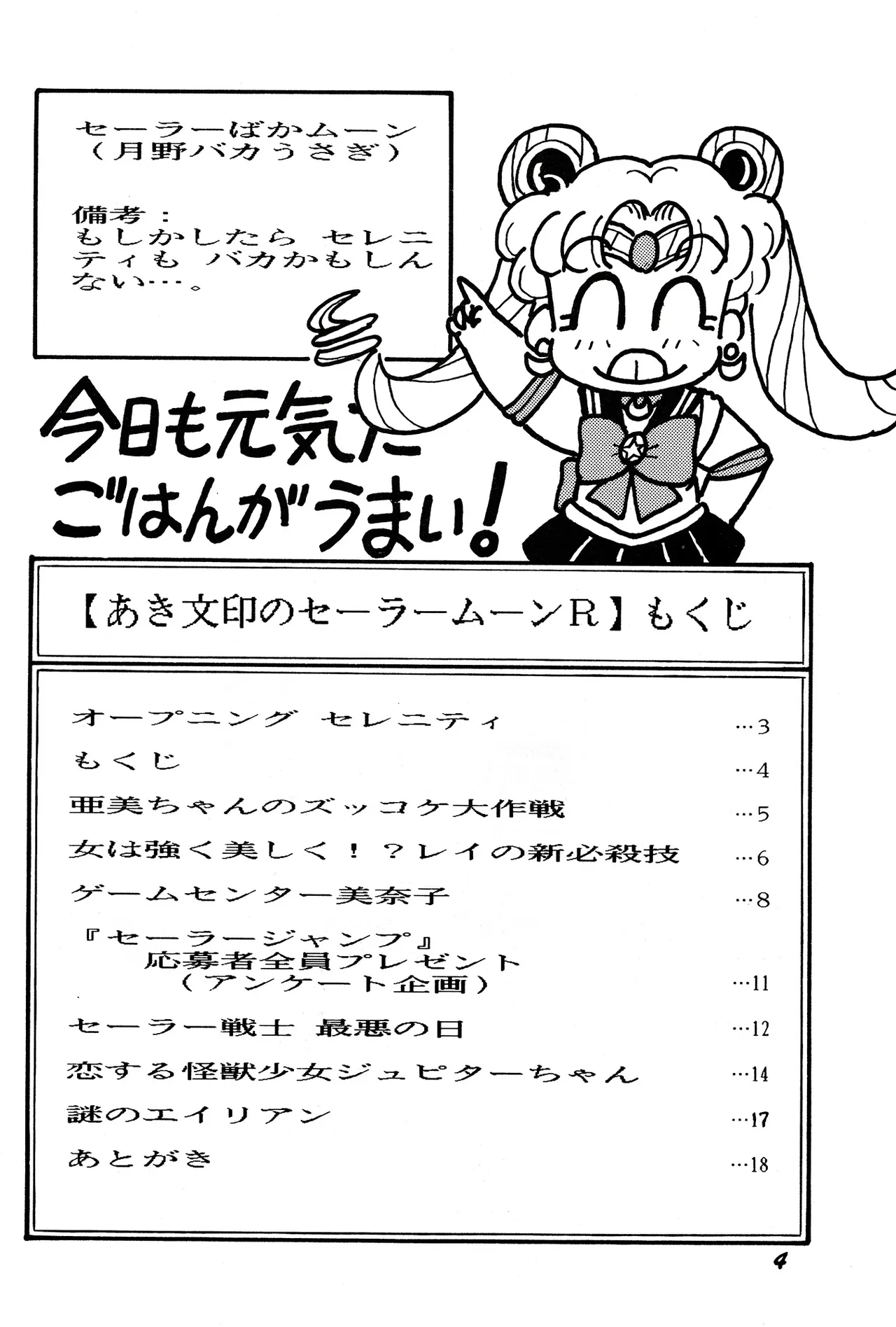 Akis Sailor Moon R Trivia by Akitani Masami - Image 4
