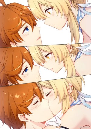 Akitsuki Ria Hotaru-chan ga Taru ni ecchi shouri suru rabukome manga Genshin Impact 荧在色色对决中战胜达达利亚的恋爱喜剧漫画 Chinese 倫倫倫个人汉化 - Page 22