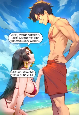 Aksn One Piece Threesome Boa Hancock One Piece - Page 47