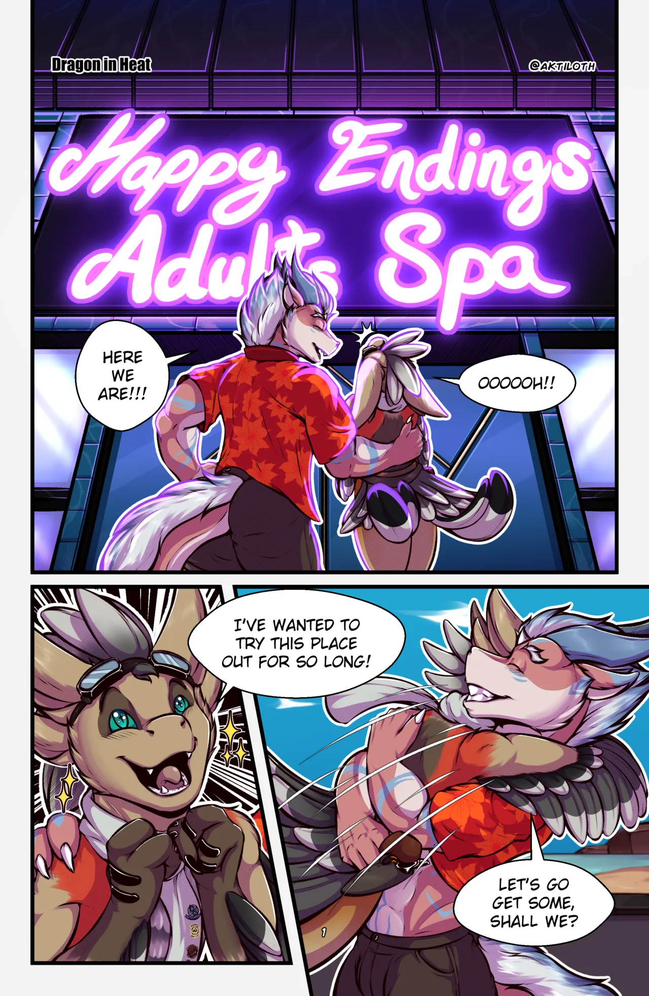 Aktiloth Dragon in Heat Ongoing - Image 2