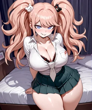 Akuma Miniset Request Junko Enoshima Danganronpa Thumbnail