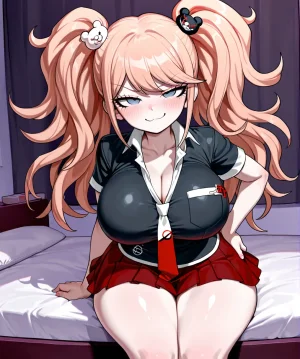 Akuma Miniset Request Junko Enoshima Danganronpa - Page 4