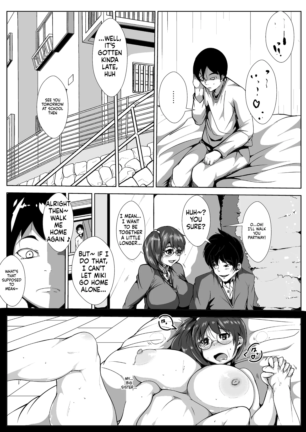 AKYS Honpo Oneechan ni Kareshi ga Dekita no ga, Kuyashikatta no de Nemurasete Okashita Otouto-kun - Image 4