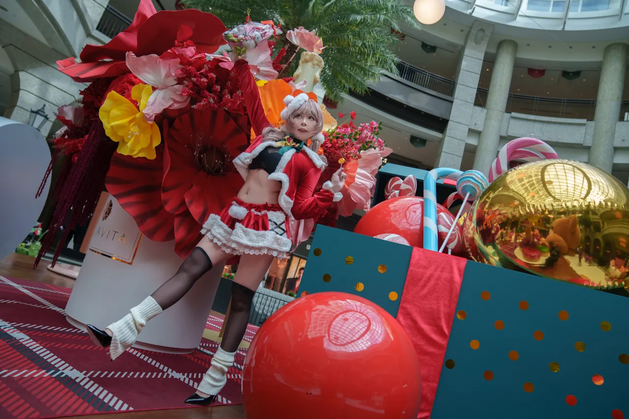 Aletha Cosplay - Bready animate cafe Christmas Collaboration - Image 7