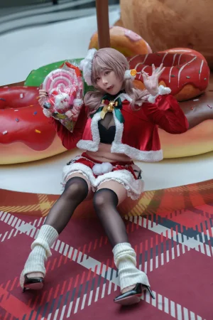 Aletha Cosplay - Bready animate cafe Christmas Col...