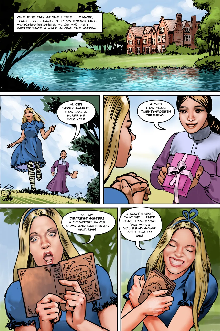 Alice off the deep end 2025 Alice in Wonderland Parody - Image 2