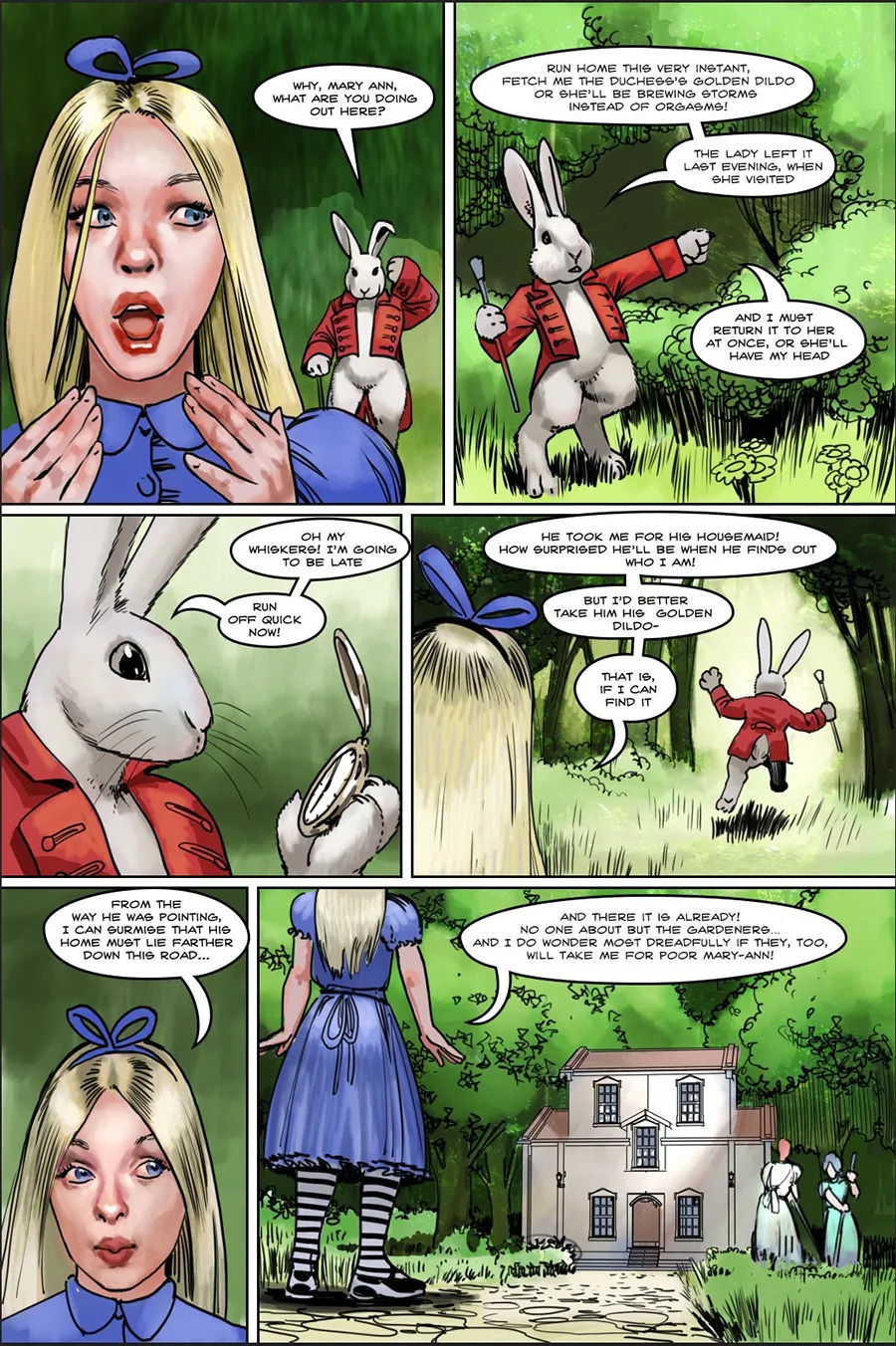 Alice off the deep end 2025 Alice in Wonderland Parody - Image 21