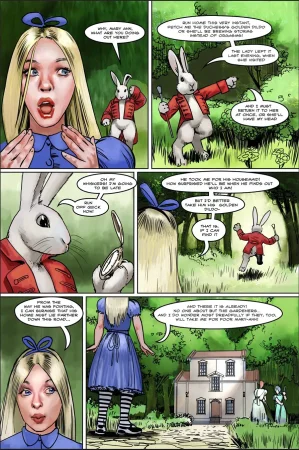 Alice off the deep end 2025 Alice in Wonderland Parody - Page 21