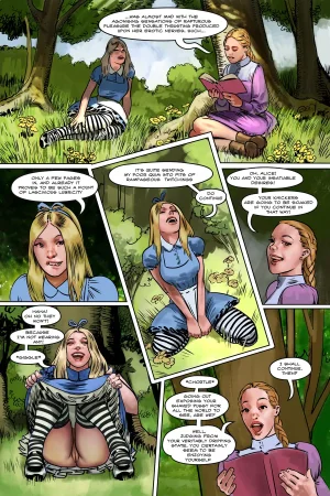 Alice off the deep end 2025 Alice in Wonderland Parody - Page 3
