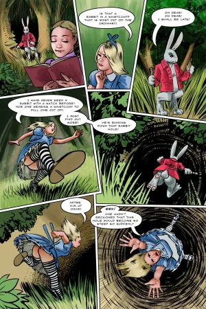 Alice off the deep end 2025 Alice in Wonderland Parody - Page 4