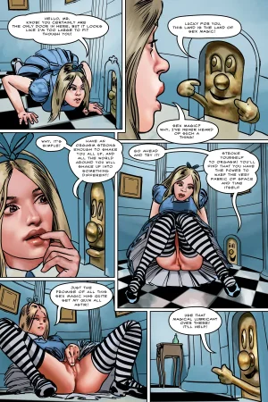 Alice off the deep end 2025 Alice in Wonderland Parody - Page 6