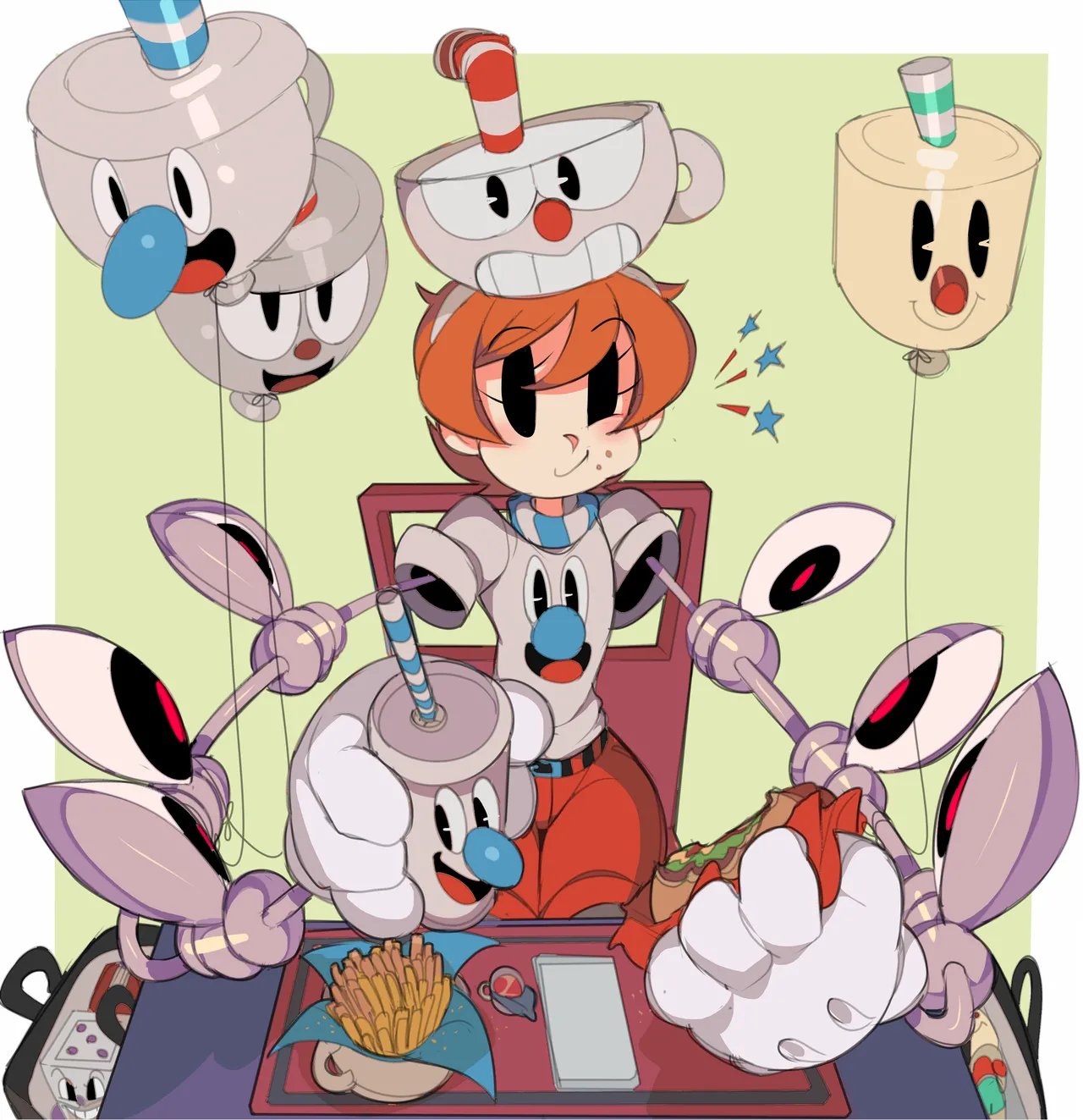 allthefallen cuphead_series parody - Image 51