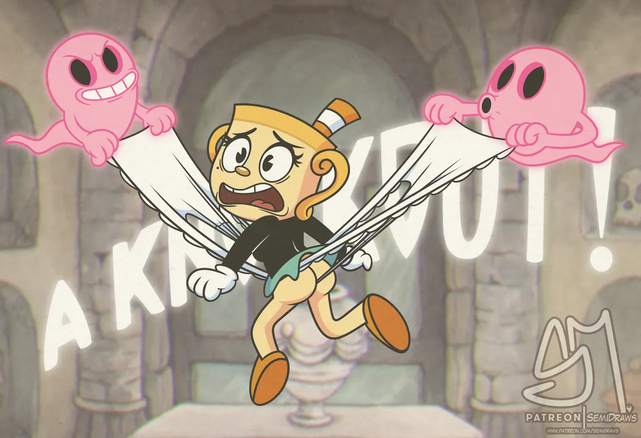 allthefallen cuphead_series parody - Image 84