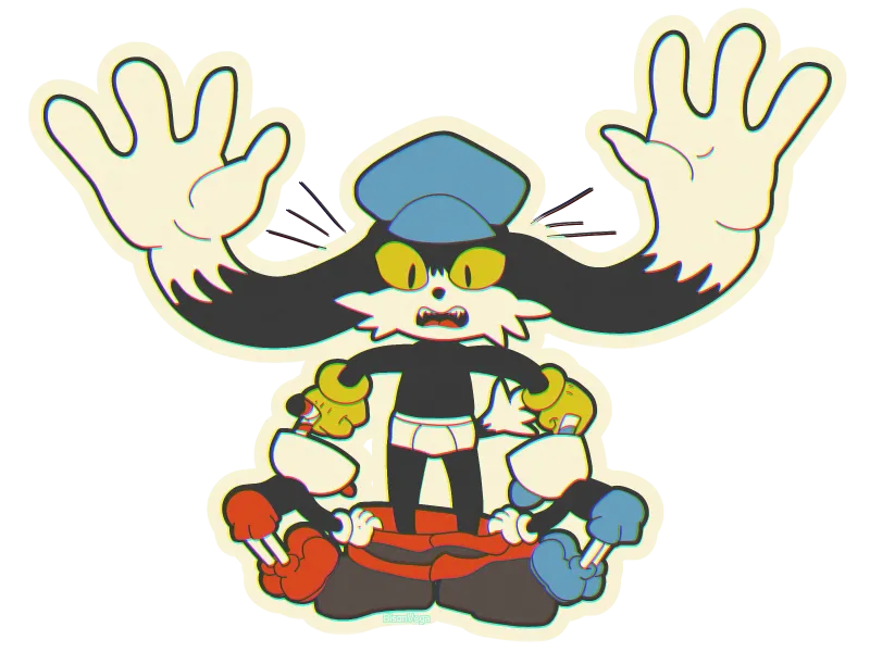 allthefallen cuphead_series parody - Image 87